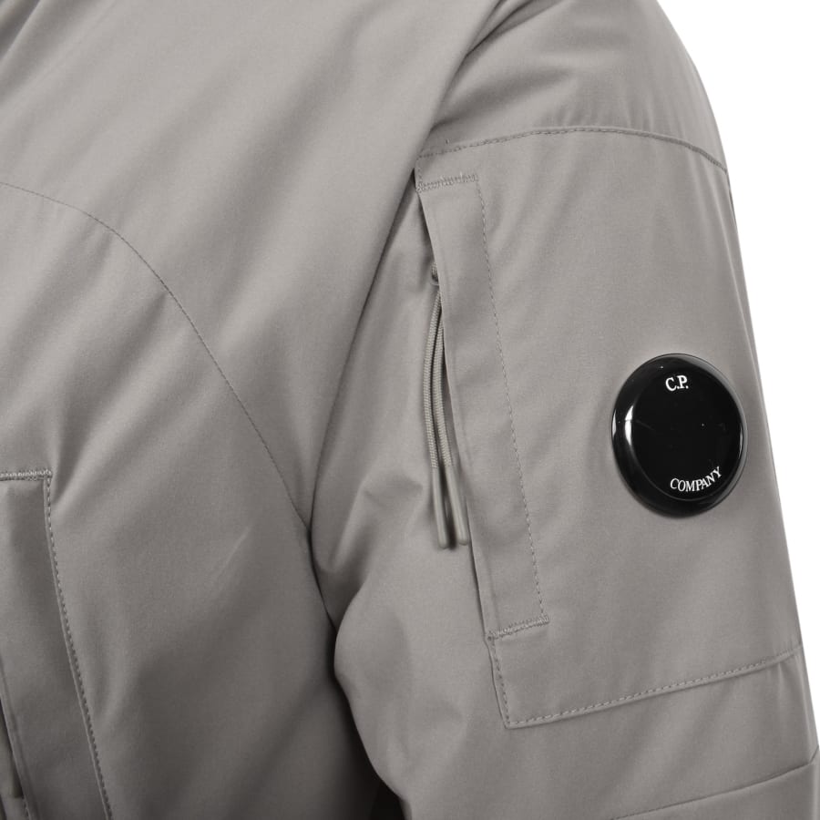 C.P. COMPANY PRO-TEK グレー 48 C.P. Company Pro-Tek Padded Lens Jacket in Fungi Grey